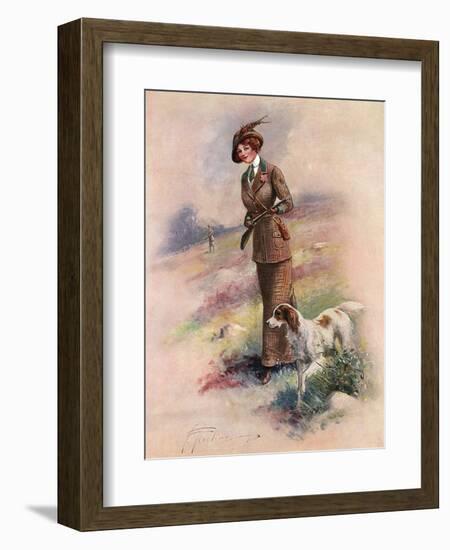 Lady Huntress-F Aveline-Framed Art Print