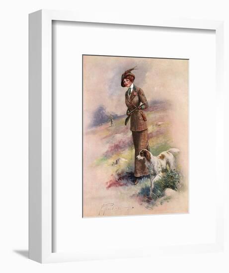 Lady Huntress-F Aveline-Framed Art Print
