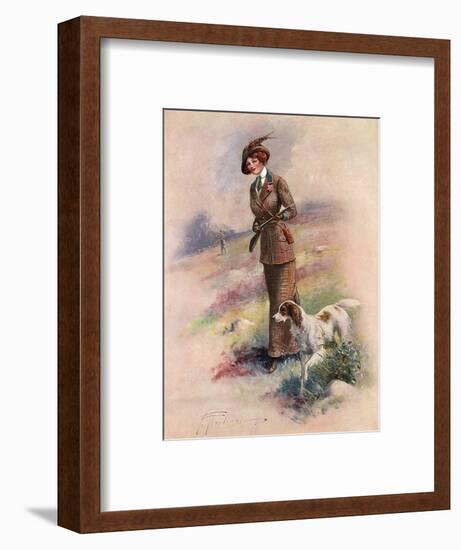 Lady Huntress-F Aveline-Framed Art Print