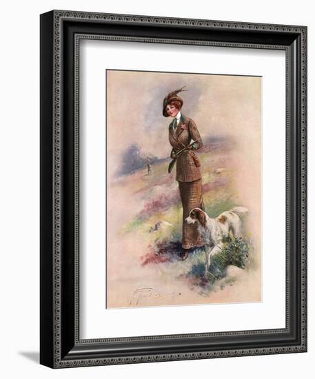 Lady Huntress-F Aveline-Framed Art Print