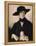 Lady in a Black Hat-Francis Campbell Boileau Cadell-Framed Premier Image Canvas