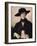 Lady in a Black Hat-Francis Campbell Boileau Cadell-Framed Giclee Print