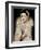 Lady in a Fur Wrap-El Greco-Framed Giclee Print