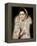 Lady in a Fur Wrap-El Greco-Framed Premier Image Canvas