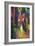 Lady in a Park-August Macke-Framed Giclee Print