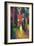 Lady in a Park-August Macke-Framed Giclee Print