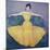Lady in a Yellow Dress, 1899-Max Kurzweil-Mounted Giclee Print