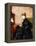 Lady in Black-Alfred Emile Léopold Stevens-Framed Premier Image Canvas