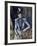 Lady in Blue, 1898-99-Paul Cézanne-Framed Giclee Print