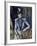 Lady in Blue, 1898-99-Paul Cézanne-Framed Giclee Print