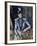 Lady in Blue, 1898-99-Paul Cézanne-Framed Giclee Print