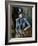 Lady in Blue (Madame Cézann), C1900-Paul Cézanne-Framed Giclee Print