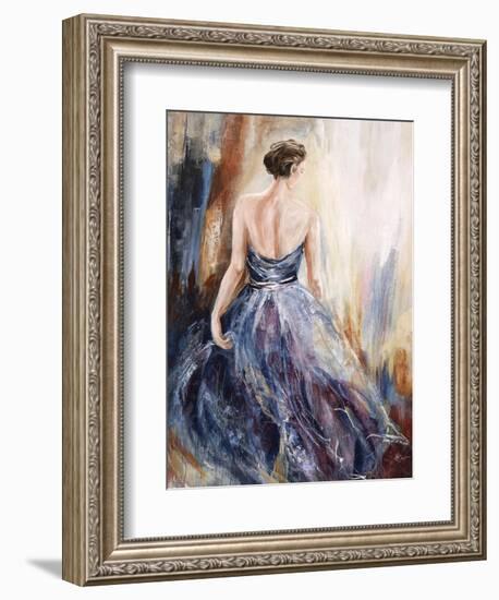 Lady in Blue-Farrell Douglass-Framed Giclee Print