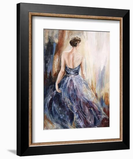 Lady in Blue-Farrell Douglass-Framed Giclee Print