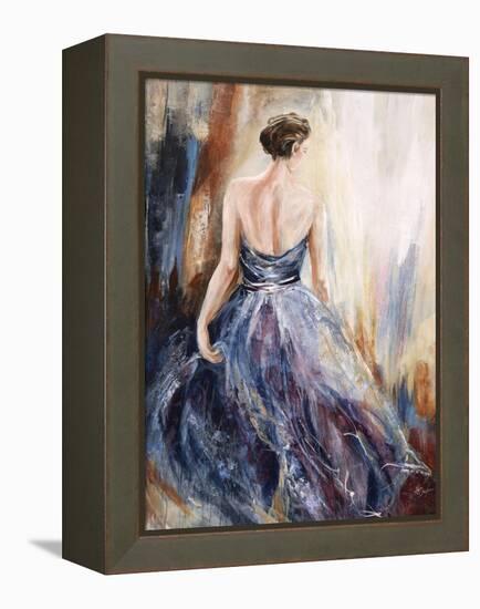 Lady in Blue-Farrell Douglass-Framed Premier Image Canvas