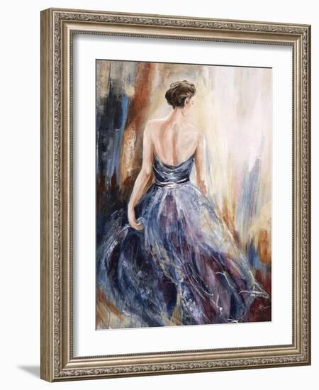 Lady in Blue-Farrell Douglass-Framed Giclee Print