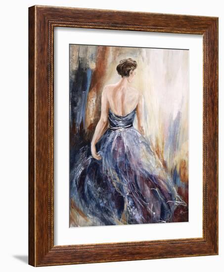 Lady in Blue-Farrell Douglass-Framed Giclee Print