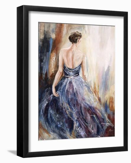 Lady in Blue-Farrell Douglass-Framed Giclee Print