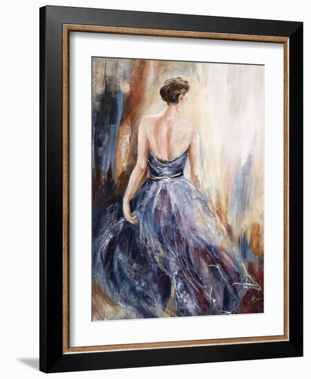 Lady in Blue-Farrell Douglass-Framed Giclee Print