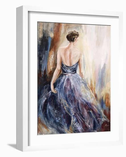 Lady in Blue-Farrell Douglass-Framed Giclee Print