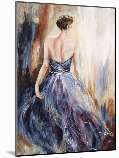 Lady in Blue-Farrell Douglass-Mounted Giclee Print