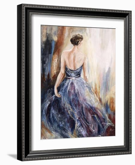 Lady in Blue-Farrell Douglass-Framed Giclee Print