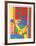Lady in Chair-John Grillo-Framed Serigraph