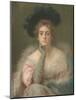 Lady in Pink, 1898 (Pastel on Paper)-Joseph W Gies-Mounted Giclee Print