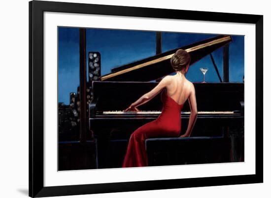 Lady in Red-Marco Fabiano-Framed Art Print