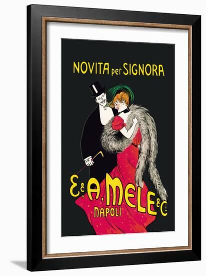 Lady in Red-Leonetto Cappiello-Framed Art Print