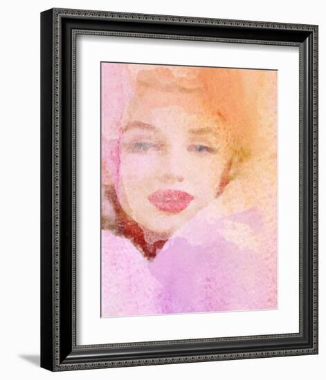 Lady In Rose Cloud-Irena Orlov-Framed Art Print