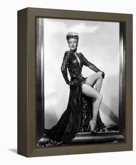 Lady in the Dark-null-Framed Stretched Canvas