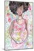 Lady in the Floral Dress-Jessica Mingo-Mounted Art Print