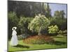 Lady in the Garden, 1867-Claude Monet-Mounted Giclee Print