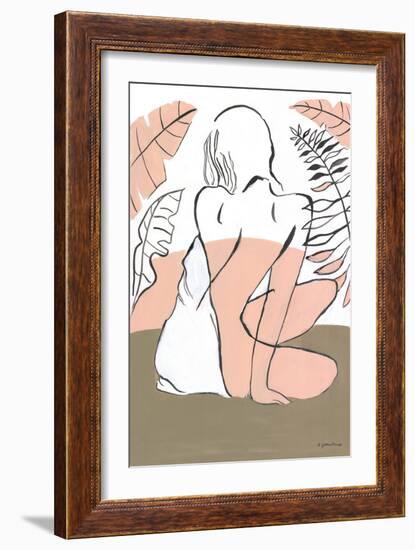 Lady in the Palms-Jessica Mingo-Framed Art Print