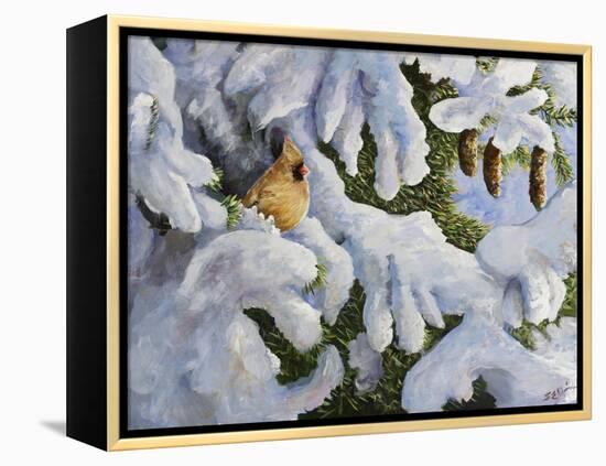 Lady in the Pines-Sarah Davis-Framed Premier Image Canvas
