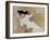 Lady in White on Lounge, 2014-Susan Adams-Framed Giclee Print