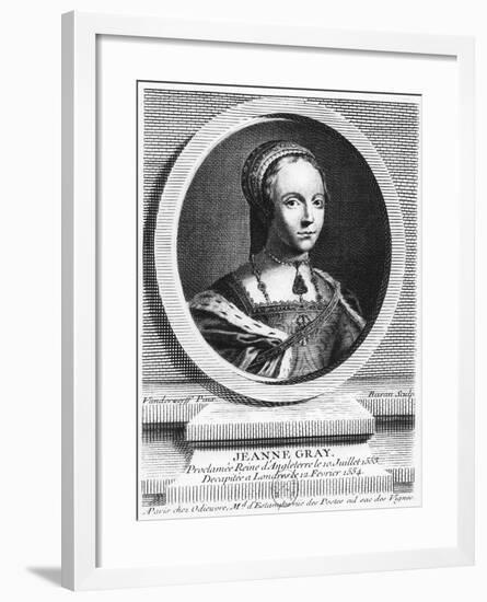 Lady Jane Grey-Pierre François Basan-Framed Giclee Print