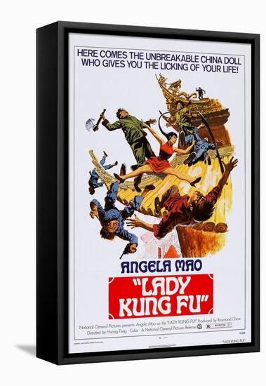 Lady Kung Fu (Aka He Qi Dao), 1972-null-Framed Stretched Canvas