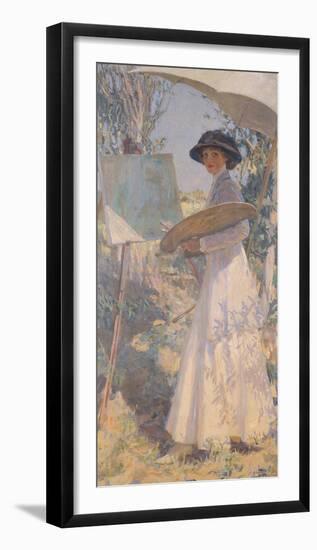 Lady Lavery-Sir John Lavery-Framed Premium Giclee Print