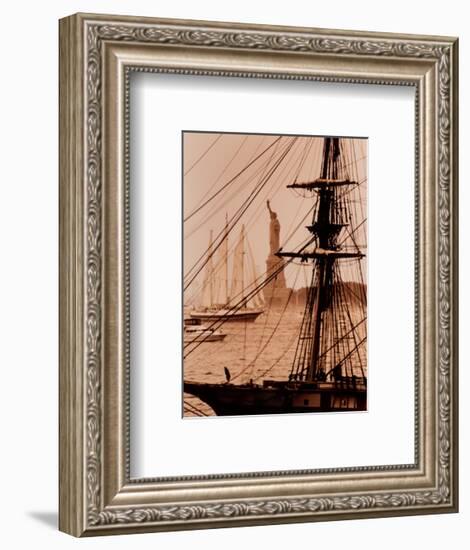 Lady Liberty-Sergei Beliakov-Framed Art Print