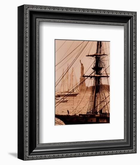 Lady Liberty-Sergei Beliakov-Framed Art Print