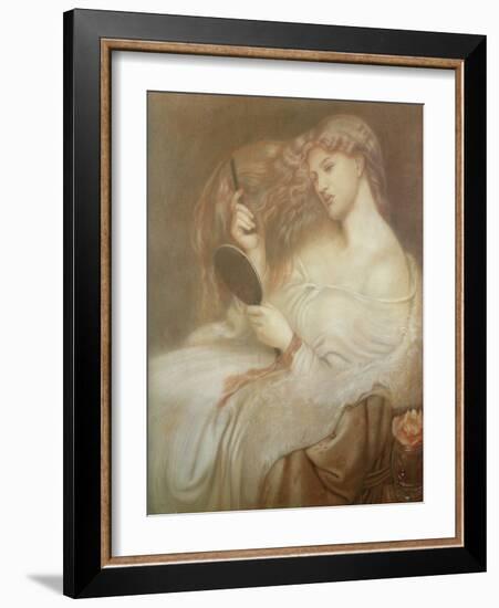 Lady Lilith, C.1867-68-Dante Gabriel Charles Rossetti-Framed Giclee Print