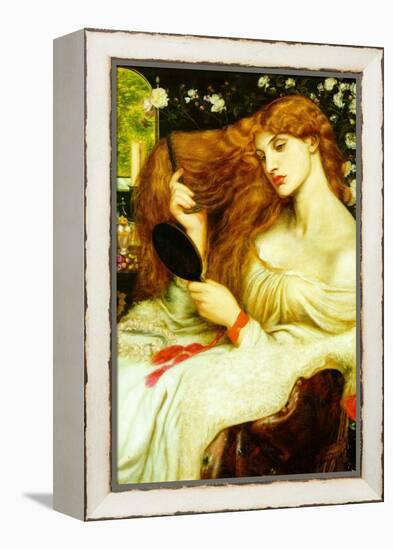 Lady Lilith-Dante Gabriel Rossetti-Framed Stretched Canvas