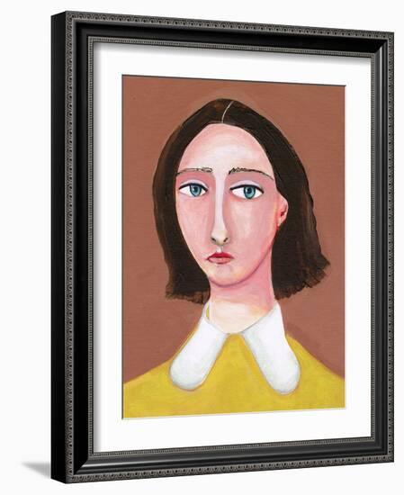 Lady Looking-Sharyn Bursic-Framed Photographic Print