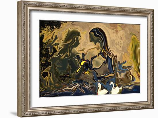 Lady Lovers-Rabi Khan-Framed Art Print