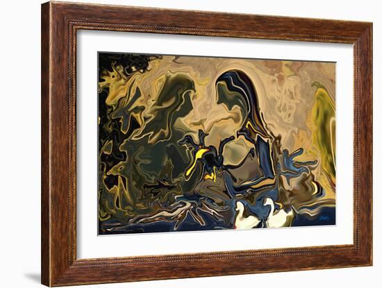 Lady Lovers-Rabi Khan-Framed Art Print