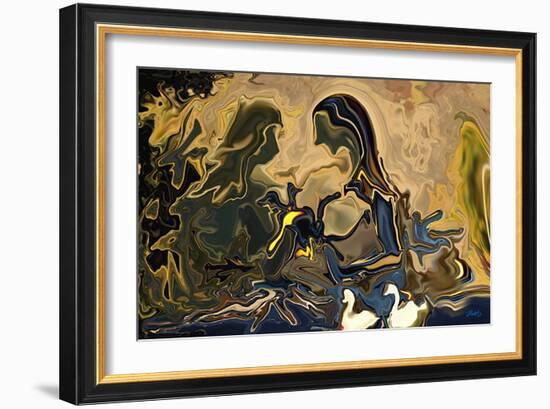 Lady Lovers-Rabi Khan-Framed Art Print