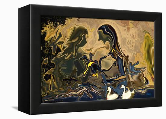 Lady Lovers-Rabi Khan-Framed Stretched Canvas