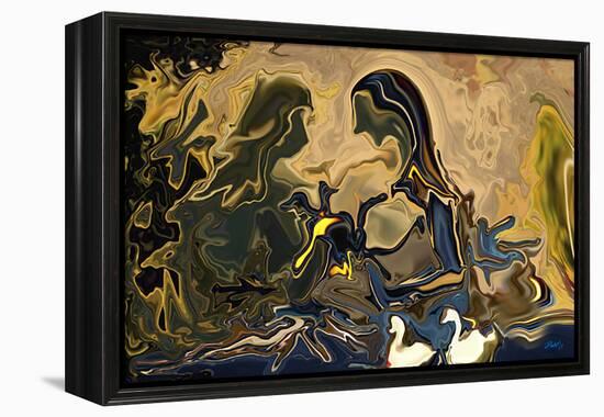 Lady Lovers-Rabi Khan-Framed Stretched Canvas